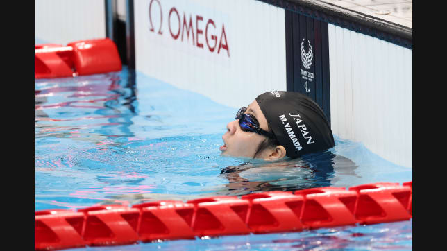 鈴木1位 山田が2位で予選通過 水泳 2日