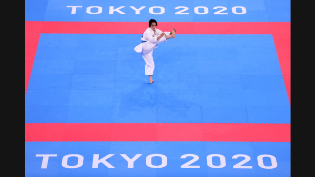 清水希容が決勝へ 銀 以上確定 空手 5日