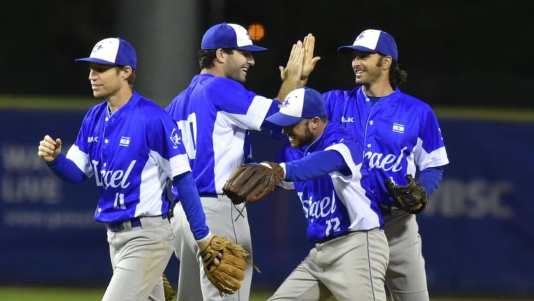 El Equipo De Beisbol De Israel De Sonadores A Olimpicos