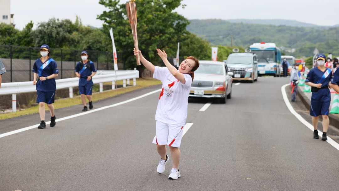 Tokyo Olympic Torch Relay Live Updates From Kumamoto