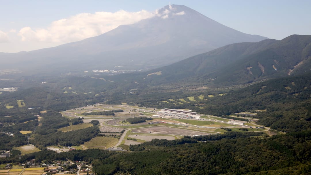 Vista del Fuji International Speedway.