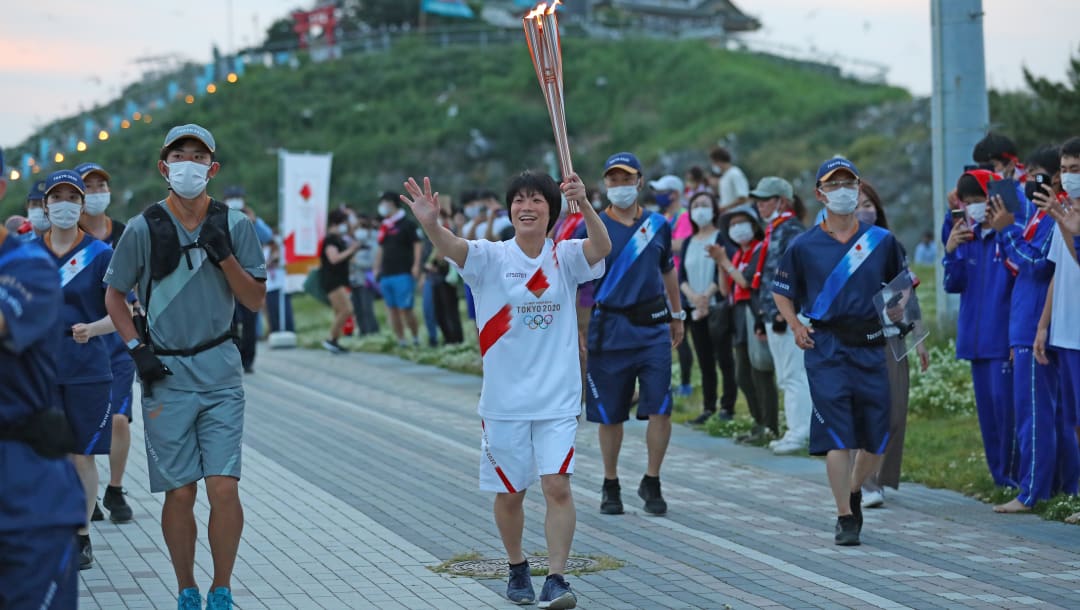 东京奥运圣火传递即时动态 关注青森县圣火传递