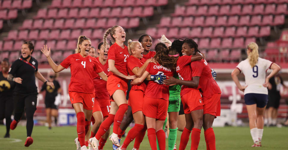 Canada Beat Usa 1 0 In Women S Football Semis To Book Spot In Olympic Final