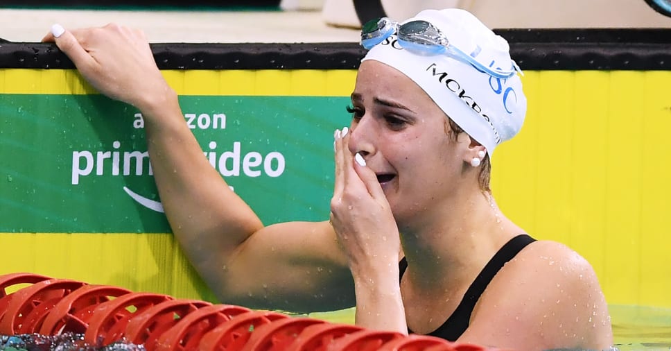 Kaylee Mckeown Breaks Women S 100m Back World Record