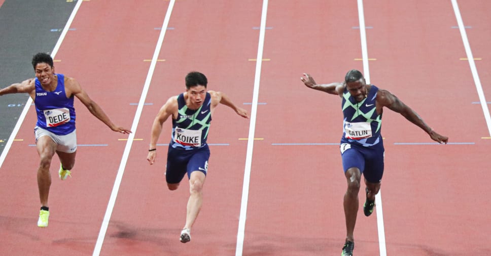 Justin Gatlin Storms To Victory At The Final Athletics Test Event Ahead Of The Olympic Games