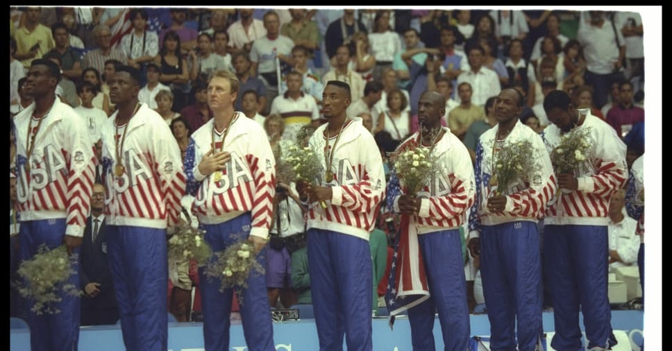 Usa S 1992 Olympics Dream Team Basketball Super Galacticos