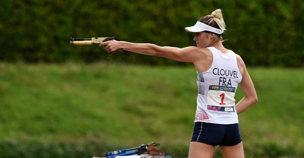 Presentation Du Pentathlon Moderne A Tokyo 2020 Avec Anastasiya Prokopenko Blr Et Elodie Clouvel Fra