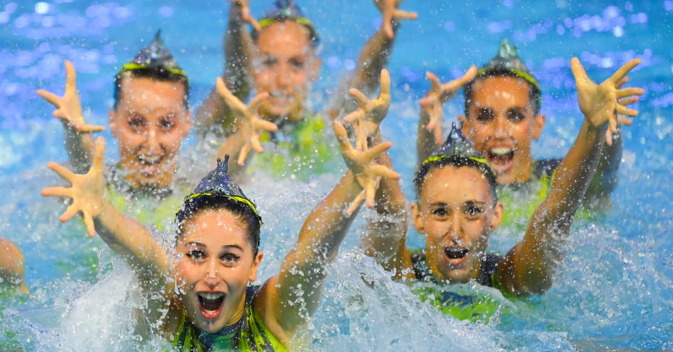 Italy Spain And Greece Clinch Final Olympic Spots In The Artistic Swimming Team Events