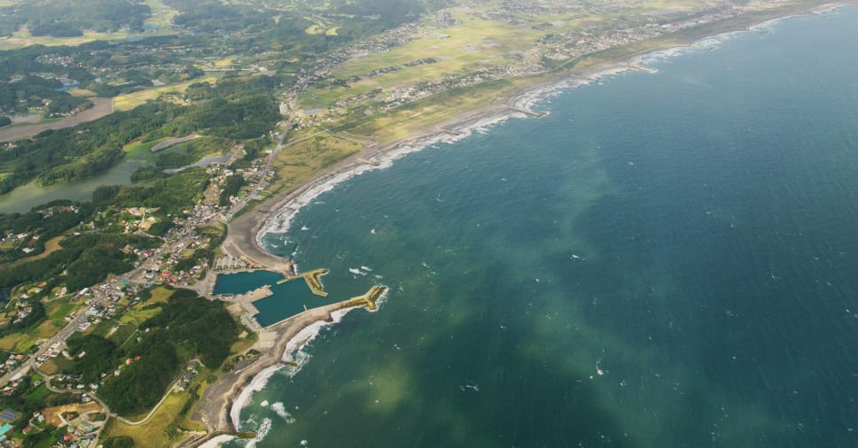 钓崎海岸冲浪会场