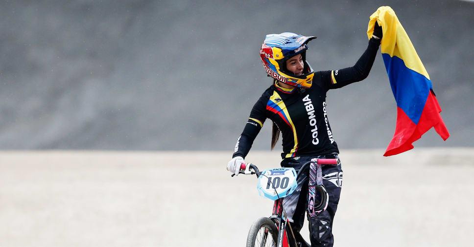 Mariana Pajon Triumphs At Bmx Supercross World Cup In Bogota