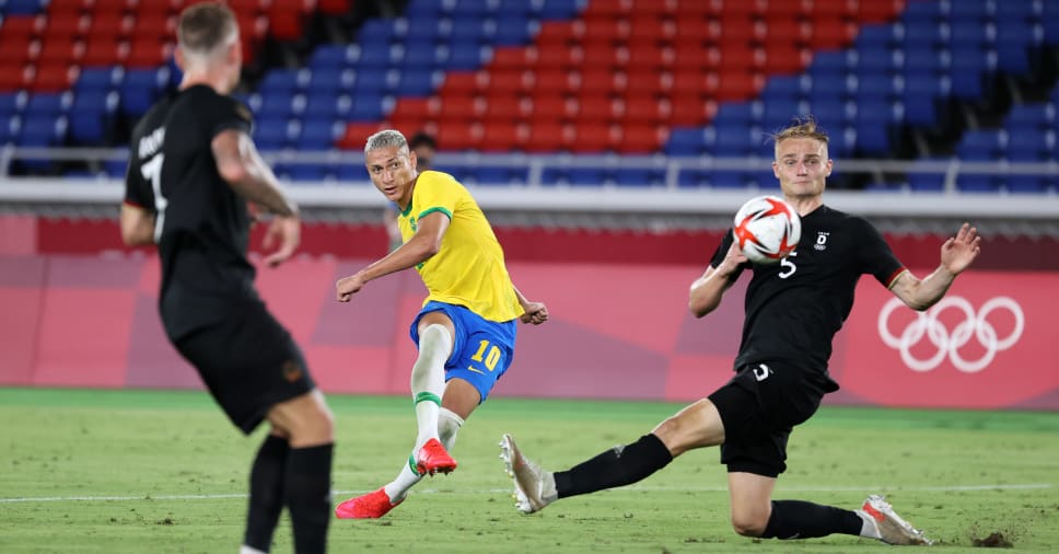 Rampant Richarlison Inspires Brazil Win Over Germany In Rio 2016 Final Replay