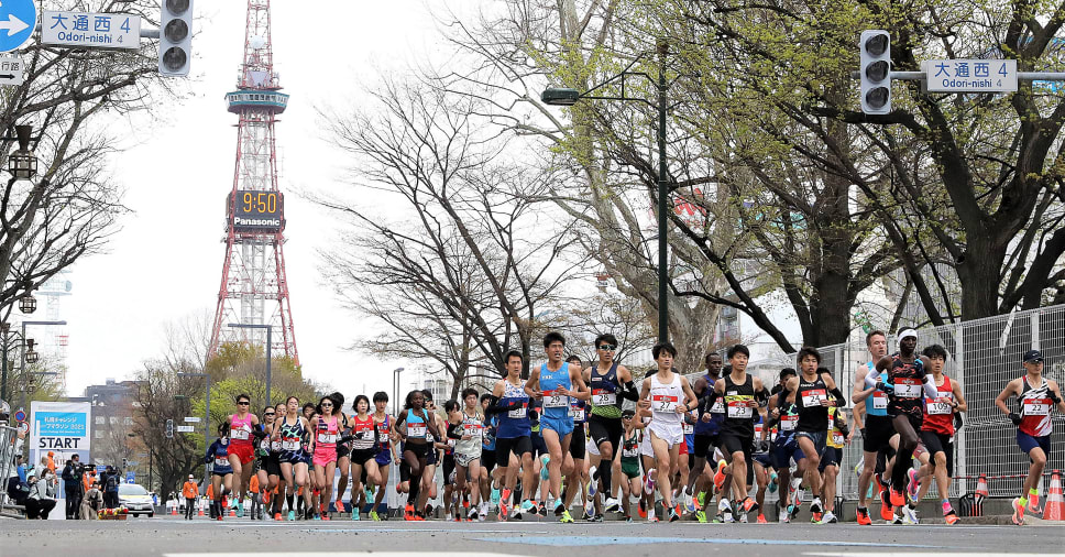 東京オリンピック競技大会の陸上競技 マラソン テストイベントを兼ねた 北海道 札幌マラソンフェスティバル ２０２１ を開催