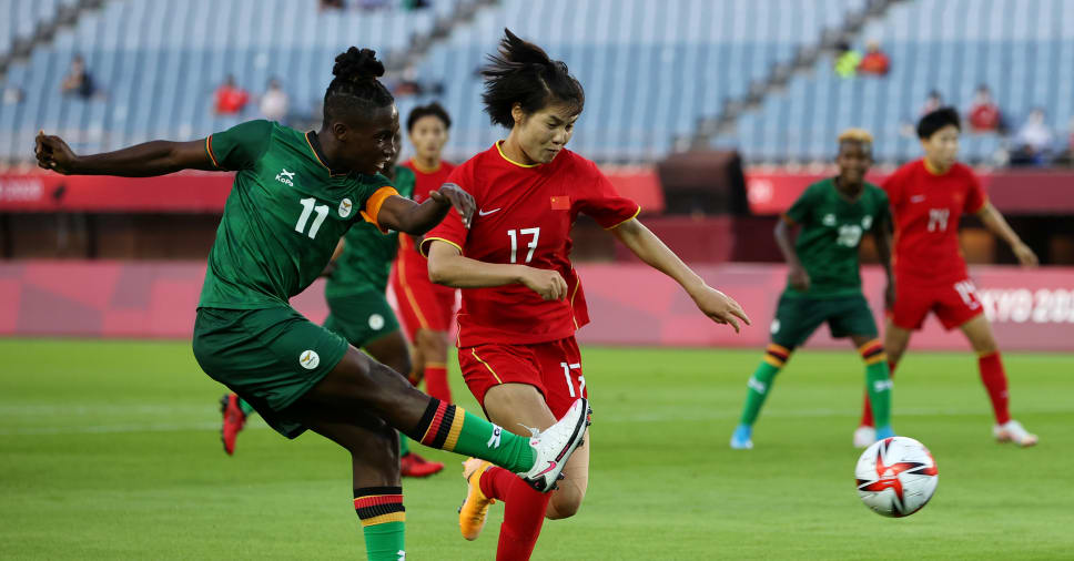 Zambia S Banda Sets Olympic Women S Football Marker With Two Hat Tricks In Two Games