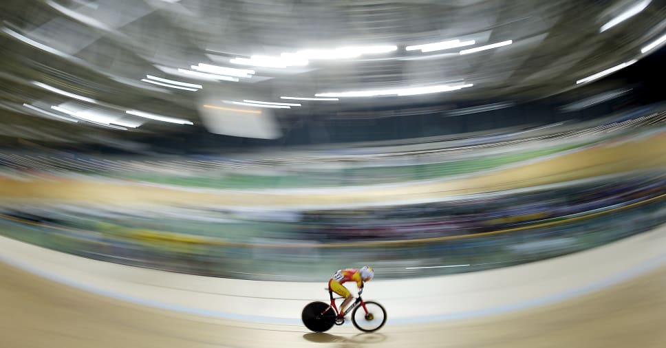 Ten durante las competiciones clasificatorias del Campeonato Ciclista Paralímpico de 2018, celebrado en Río de Janeiro (Imagen por Alexandre Loureiro/Getty Images)