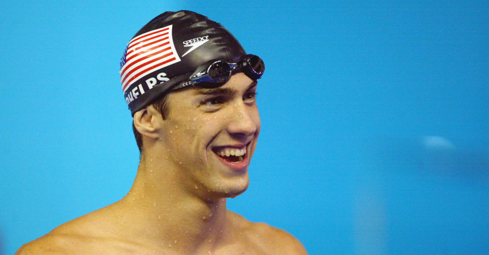 Antes de ser superestrellas: Michael Phelps