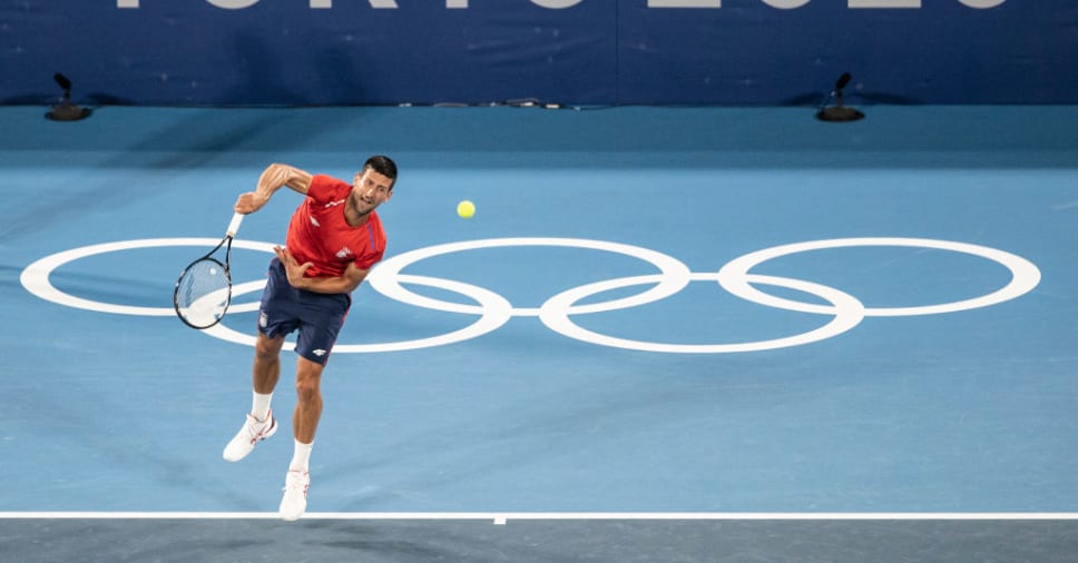 Novak Djokovic Arrives In Tokyo To Keep Golden Slam Dream Alive