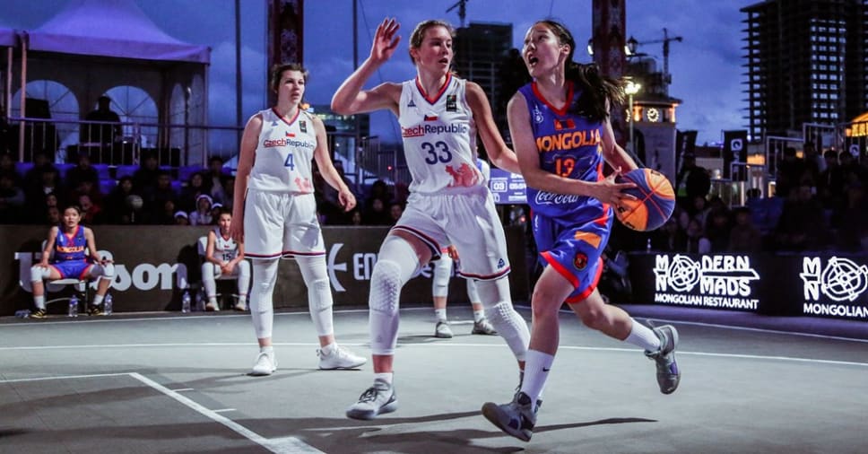 Mongolia Women Make History At 3x3 Basketball