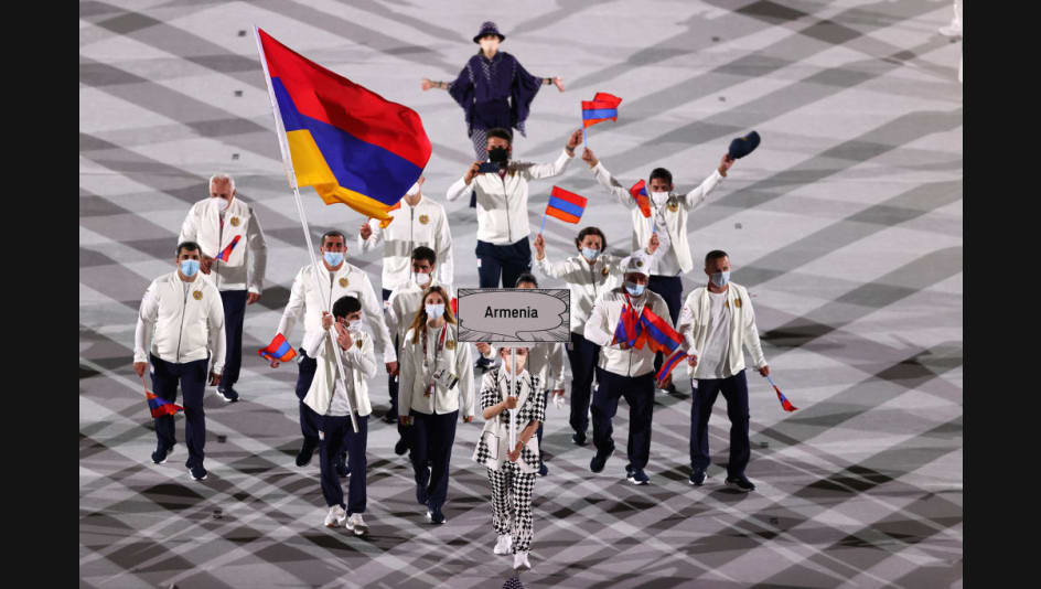 In Pictures Opening Ceremony Olympic Games Tokyo