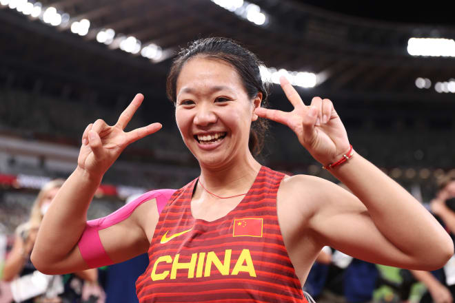 LIU Shiying, primera campeona Olímpica en jabalina de la República Popular de China-image