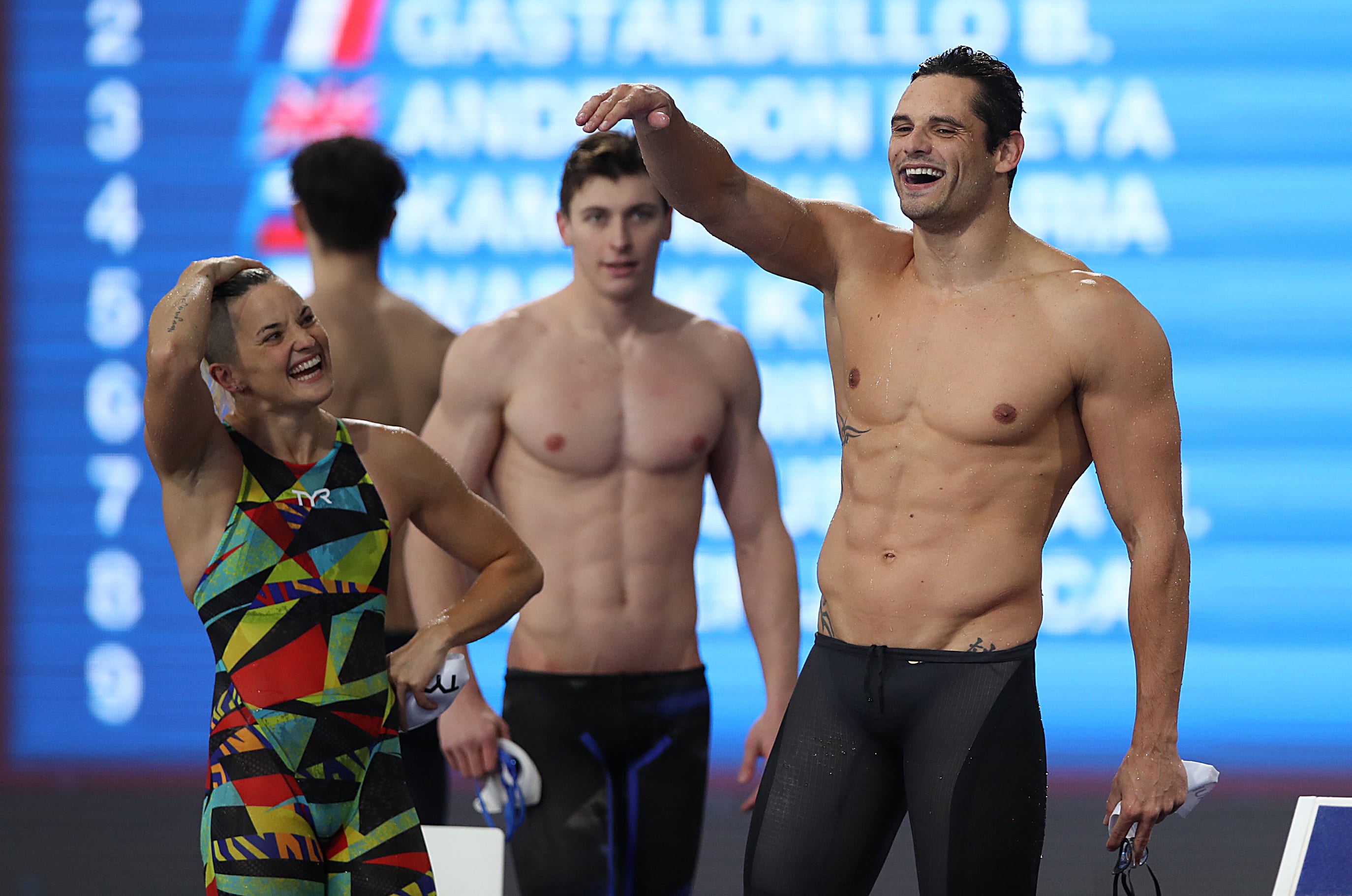 Sur Les Reseaux Lecon De Repassage Signee Manaudou Et Masque Automatique