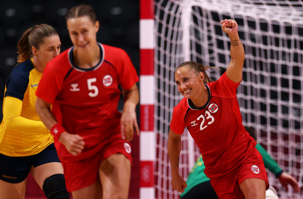 女子手球铜牌赛 挪威大胜瑞典赢得季军