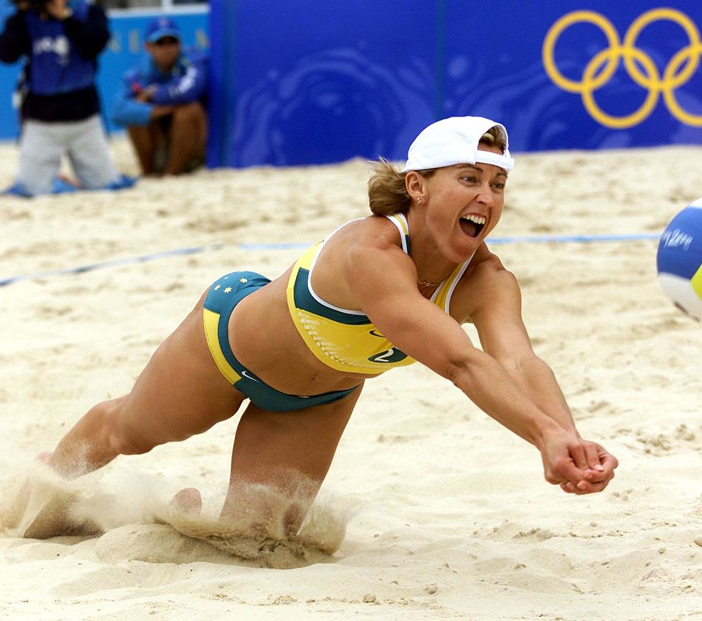 Great Olympic Moments Sydney 2000 Women S Beach Volleyball Final