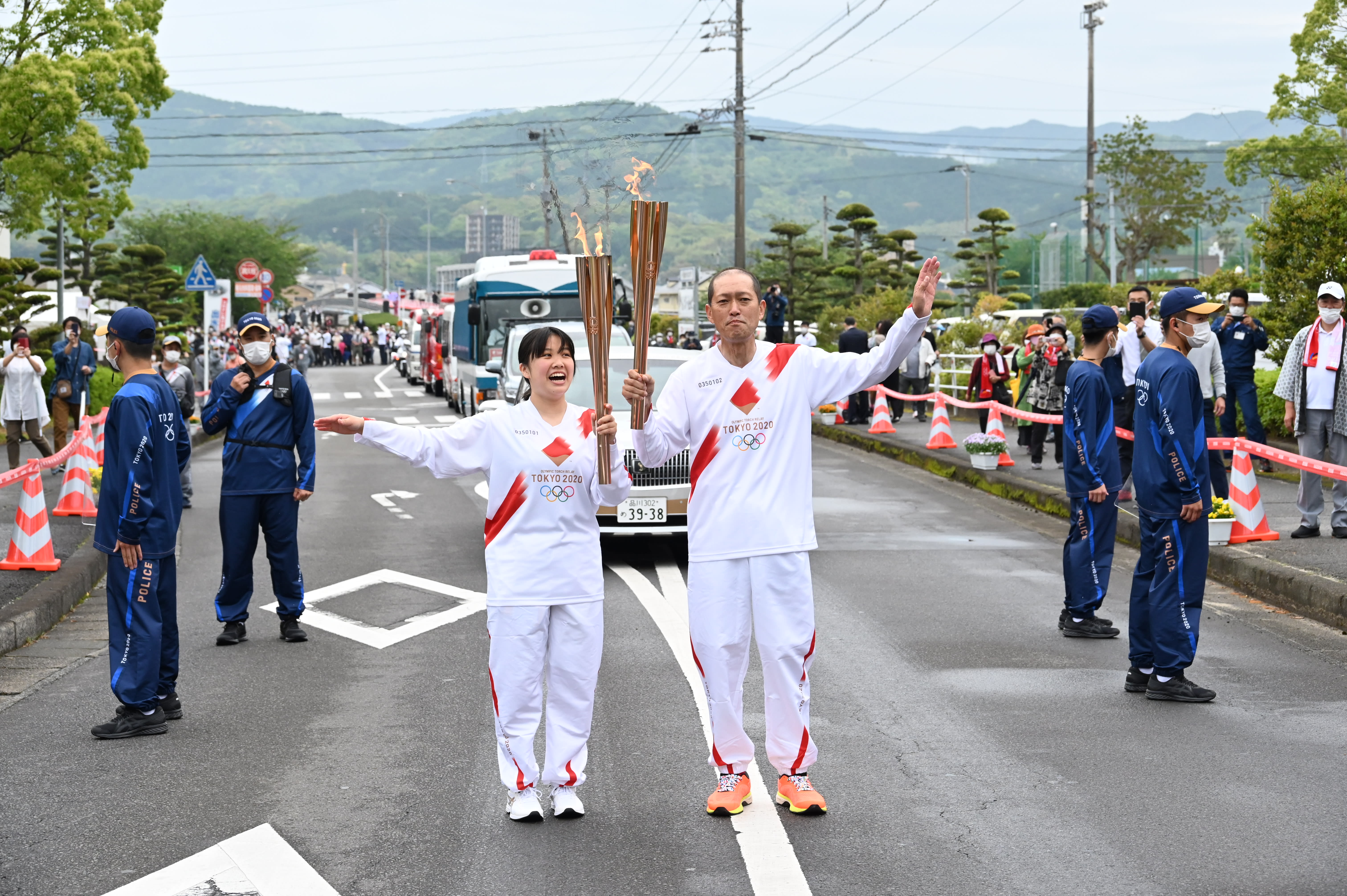 天国の祖父がハグしてくれるかな 鹿児島県2日目 東京オリンピック聖火リレーデイリーレポート