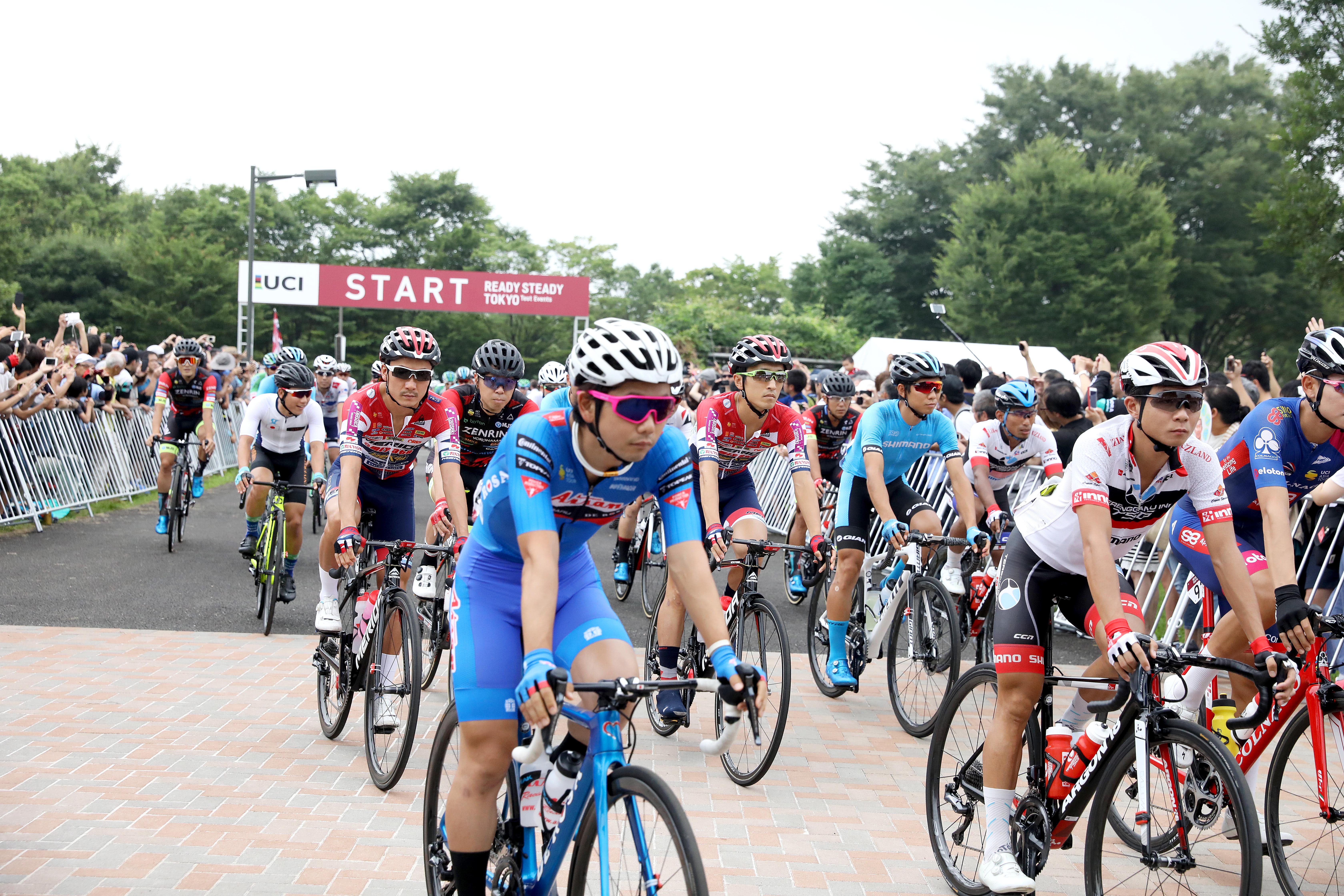 全長179キロの難コースを選手たちが駆け抜ける テストイベント Ready Steady Tokyo 自転車競技 ロード を開催