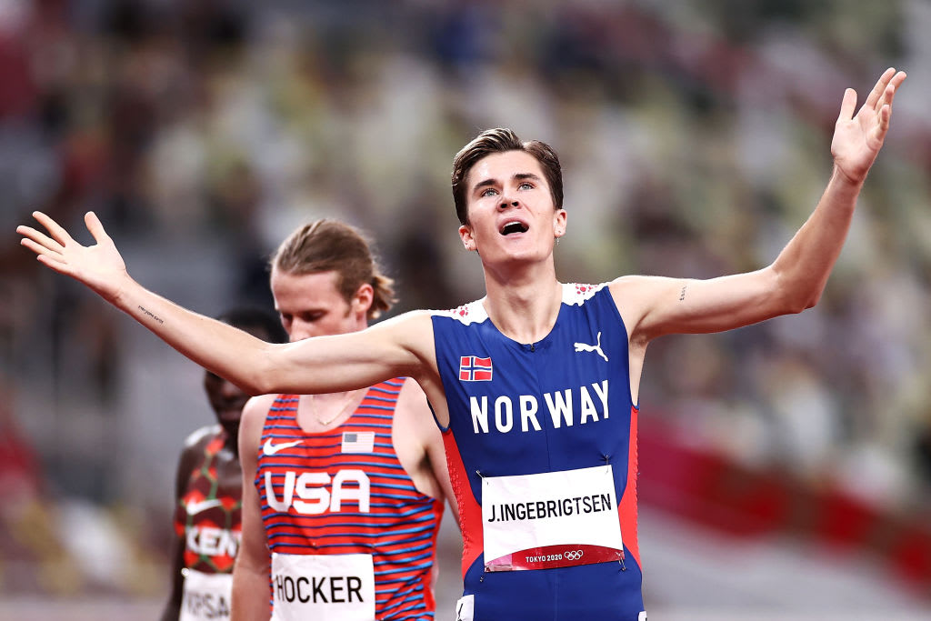 Jakob Ingebrigtsen Champion Olympique Du 1 500 M A 20 Ans [ 683 x 1024 Pixel ]