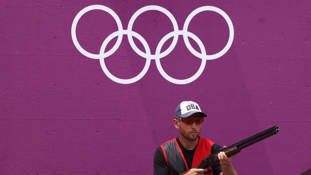 USA's Vincent Hancock claims third Olympic shooting gold ...