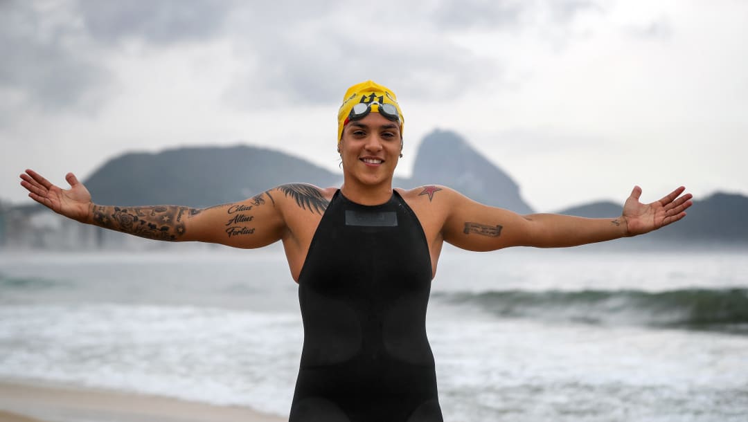 Ana Marcela Cunha La Reina Brasilena De La Natacion En Aguas Abiertas