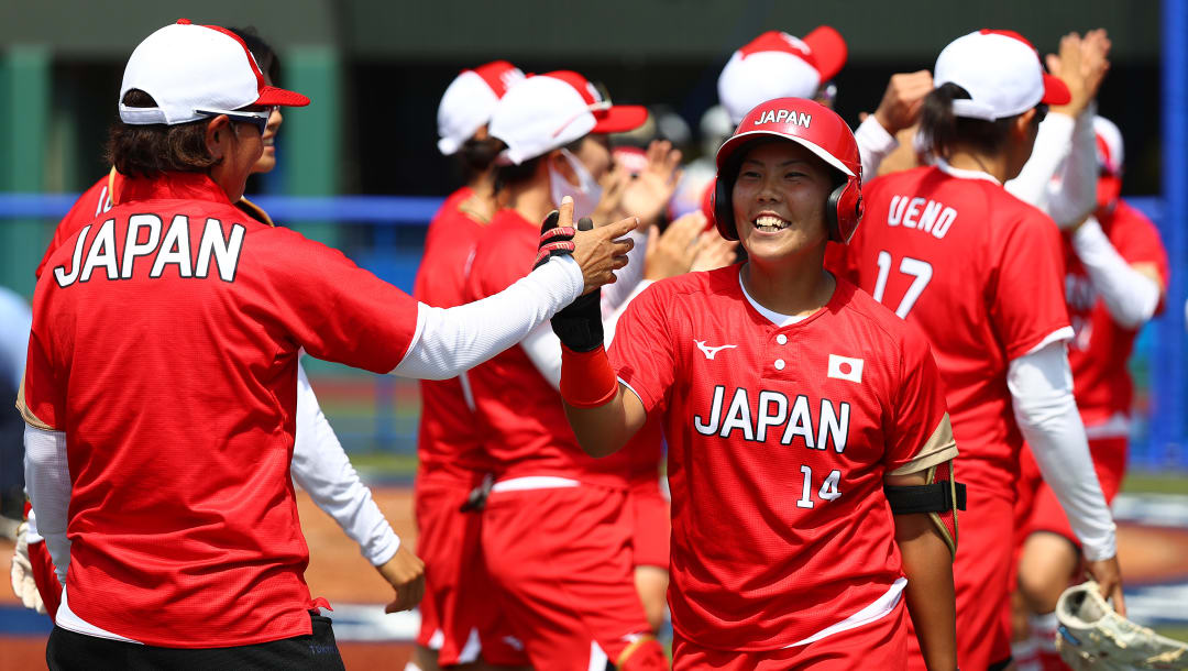 Japan win softball opener at Tokyo 2020 Olympics