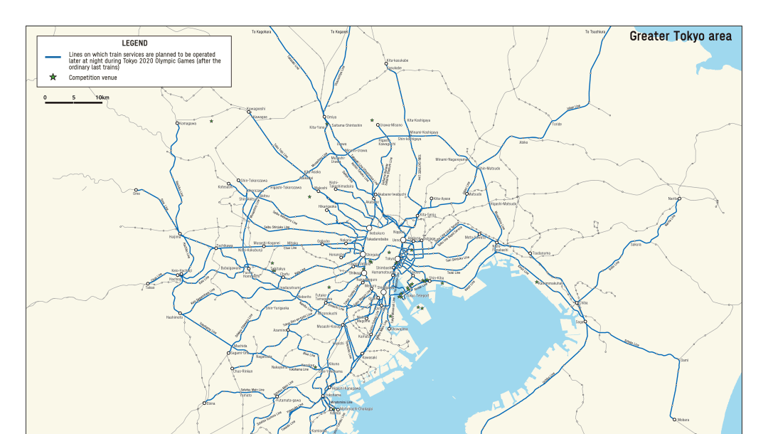 Train Operations During the Tokyo 2020 Olympic and ...