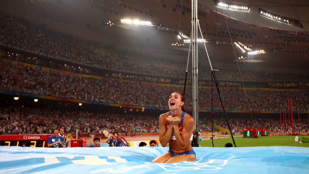 Before they were stars: Yelena Isinbayeva