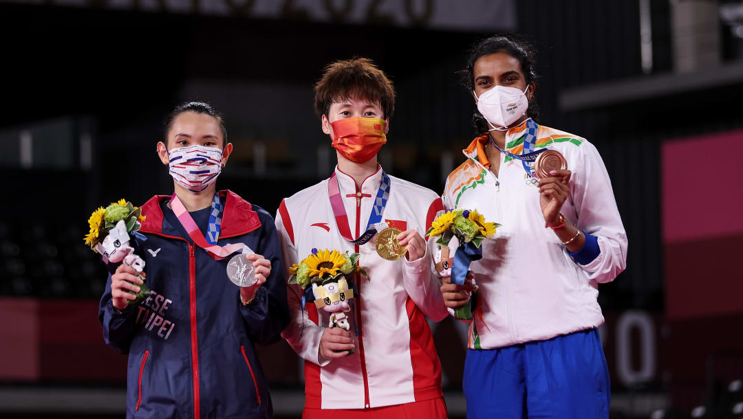 China's CHEN Yu Fei wins women's badminton singles gold