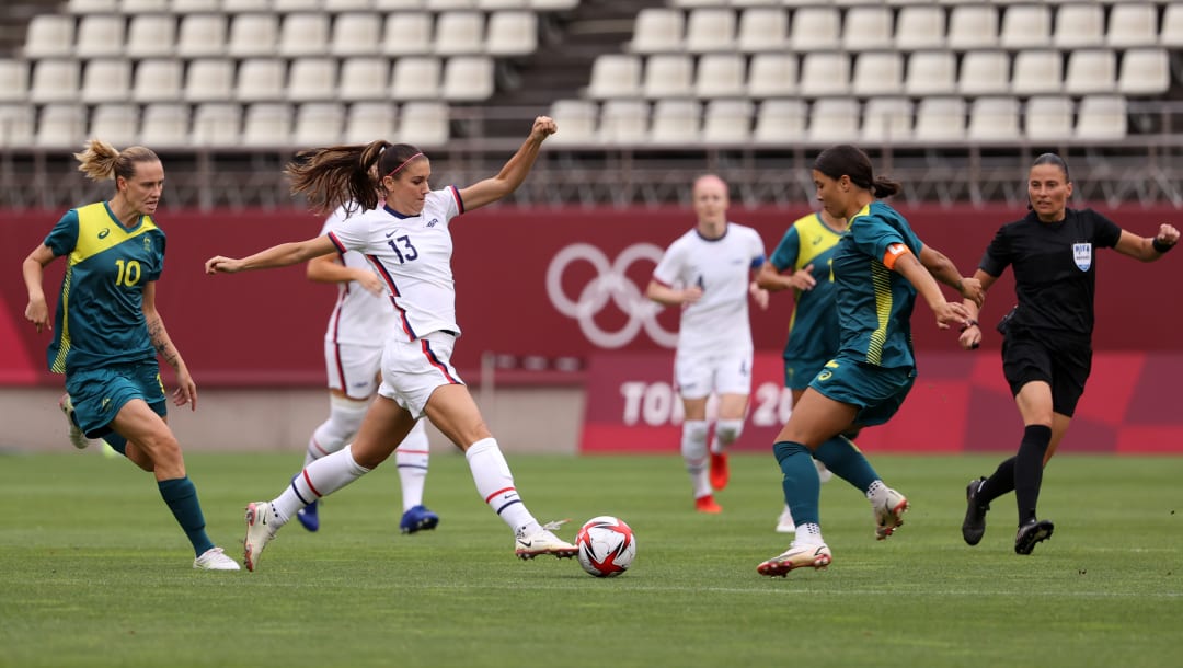 Women's Olympic football: The USA and Australia face off ...