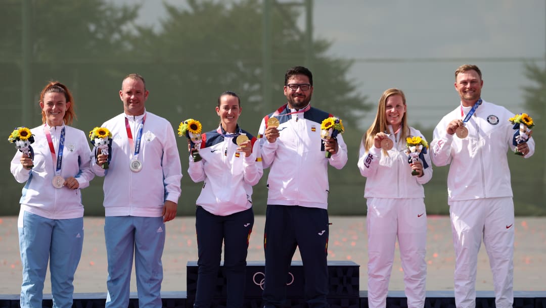 Fosse olympique équipe mixte : de l'or pour l'Espagne