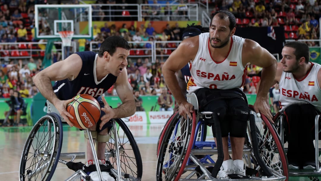 wheelchair basket ball