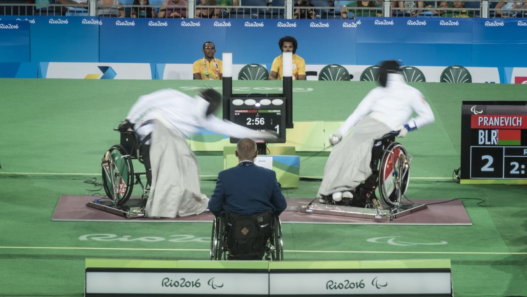 Wheelchair Fencing