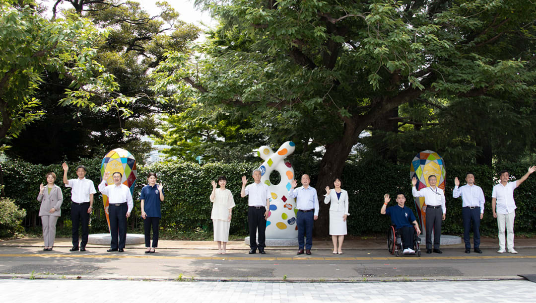 Les monuments de la reconstruction Tokyo 2020 ont été dévoilés