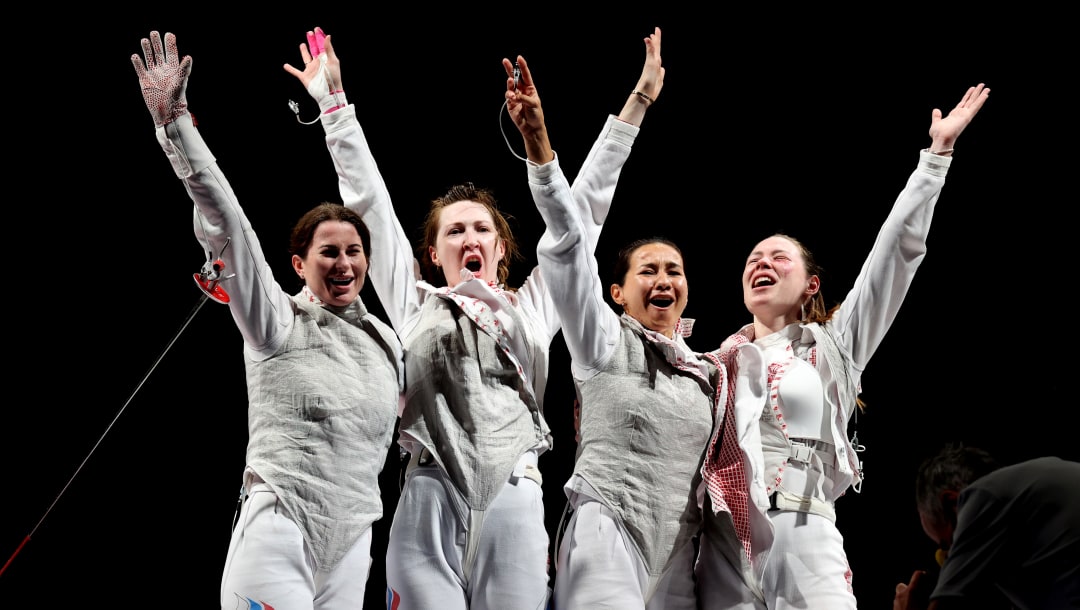 ROC win women's team foil fencing